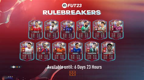 rulebreaker fifa 23|FIFA 23 Rulebreakers guide sees upgrades for Ronaldo and Ribery